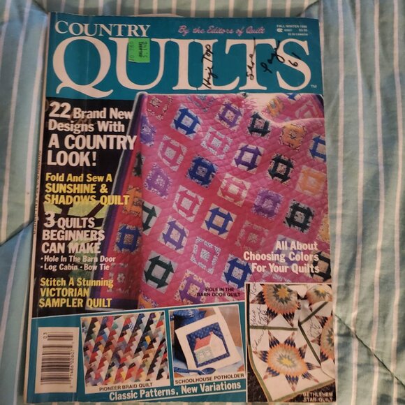 Country Quilts Magazine - 1990 Fall/Winter - Picture 2 of 8